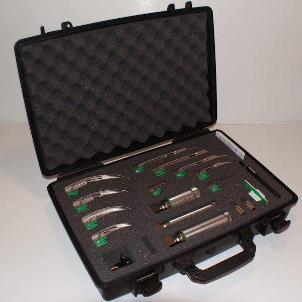 Welch Allyn® MIL 5062 Comprehensive Fiber Optic Laryngoscope Set